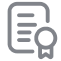 Certifications icon